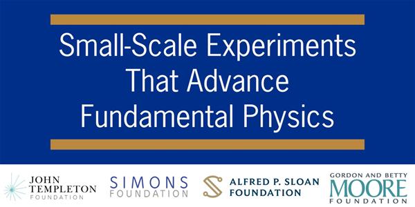 Request for Applications: Small-scale experiments that advance