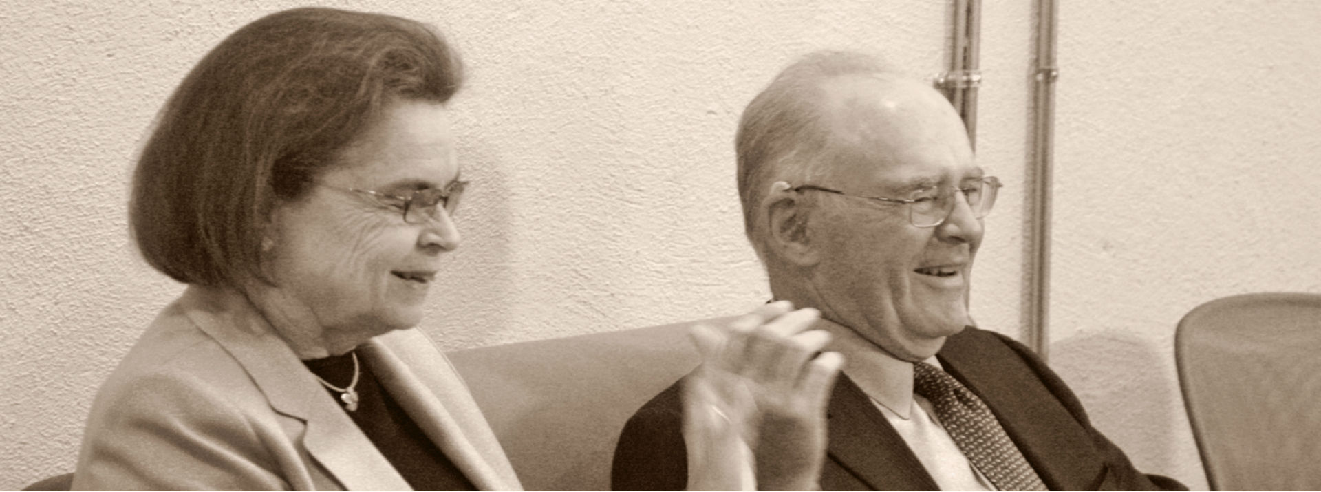 Photo of a young Gordon and Betty Moore