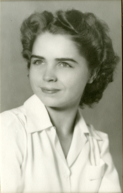 Betty Moore High School  senior photo 1945