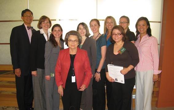 Betty with BIMNI team, Moore Foundation