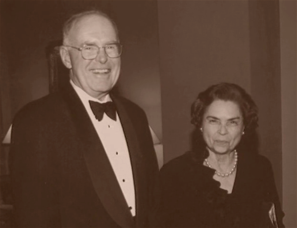 Gordon and Betty Moore smiling