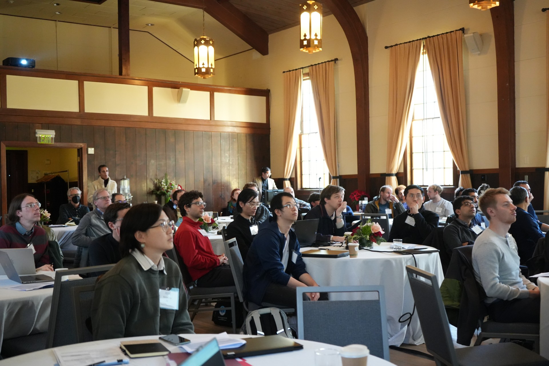 Attendees at a presentation during the 2025 convening