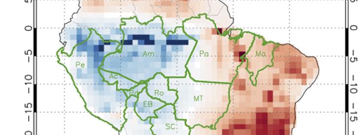 Amazon fire risk differs across east-west divide in 2015